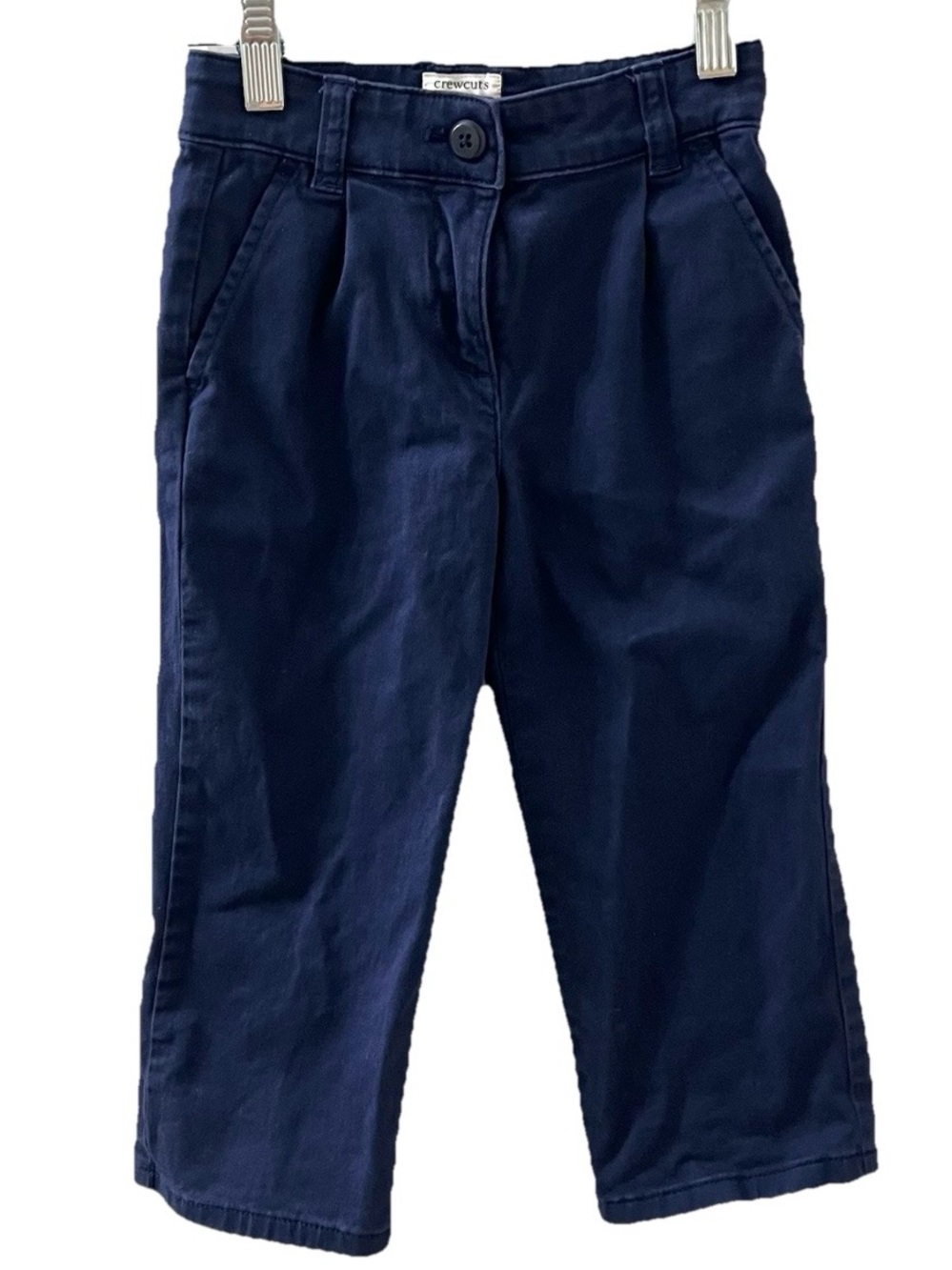 Crewcuts By J.Crew Boys Navy Blue Cotton Chino pants Size 5